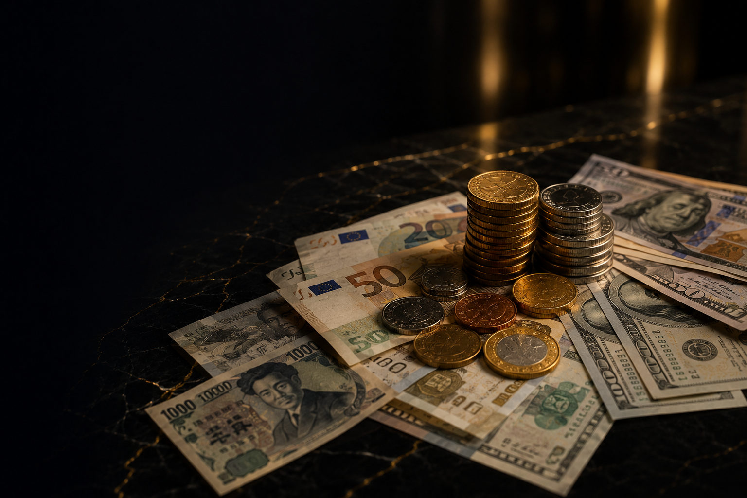 Billetes y monedas para consultar disponibilidad en Eurocash