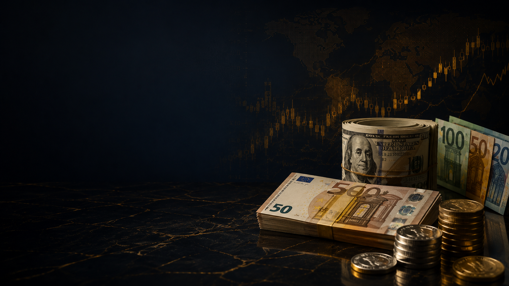 Tipo de cambio de dólar y euro en Puebla