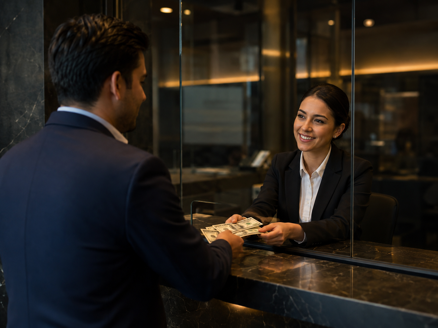 Atención personalizada para cambio de divisas en Eurocash
